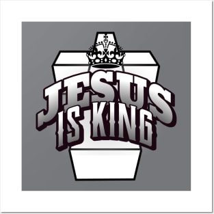 Jesus is king tshirt Posters and Art